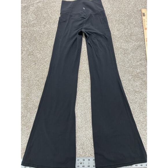 ATHLETA Salutation Stash Flare Pant XS Black - Picture 7 of 8